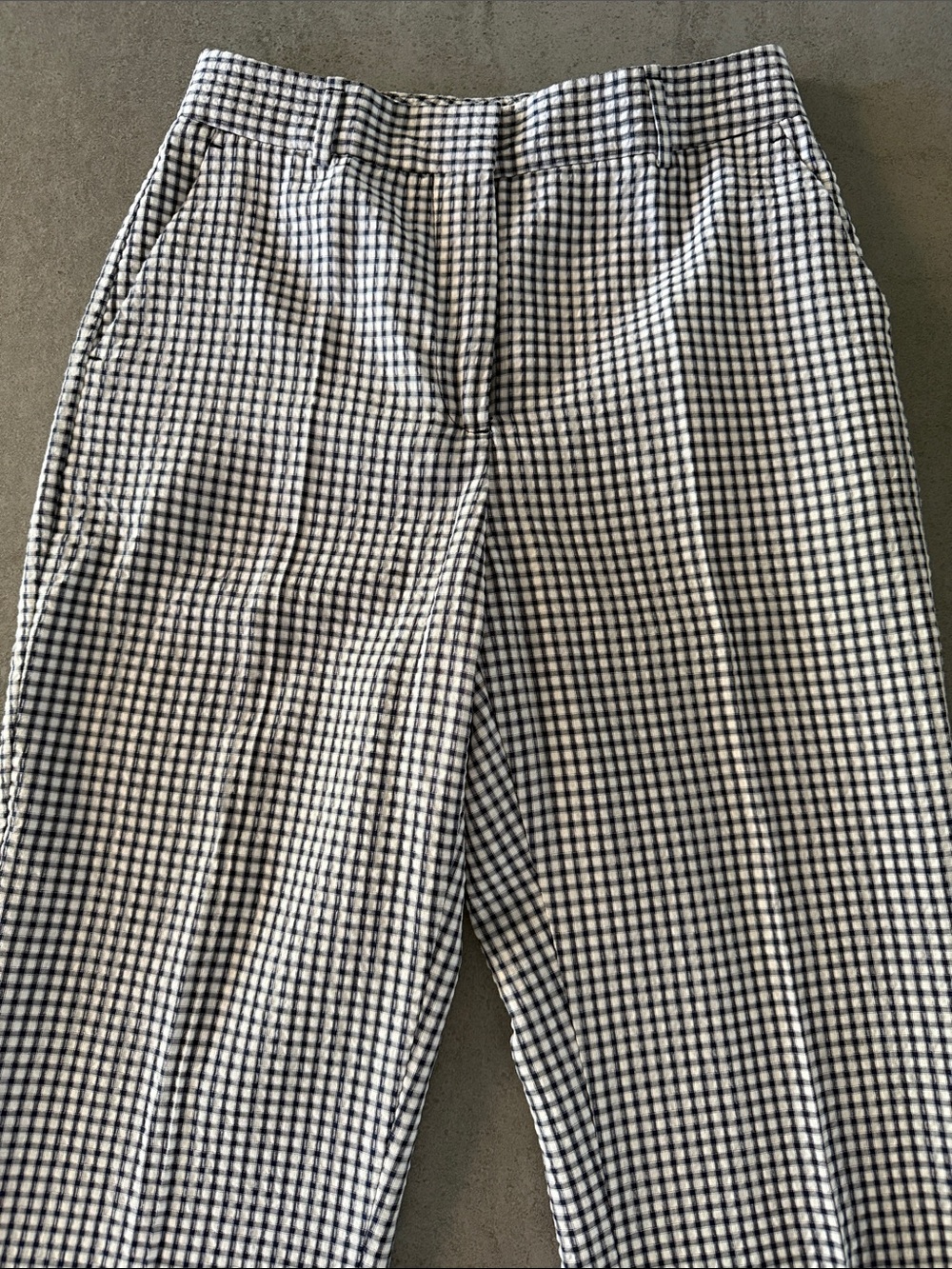 Zara Gingham Pants - Picture 7 of 13
